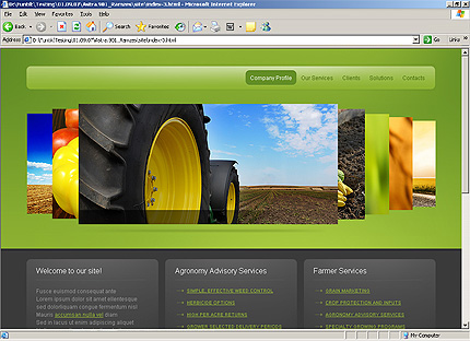 Website Template #25446