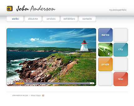 Website Template #25450