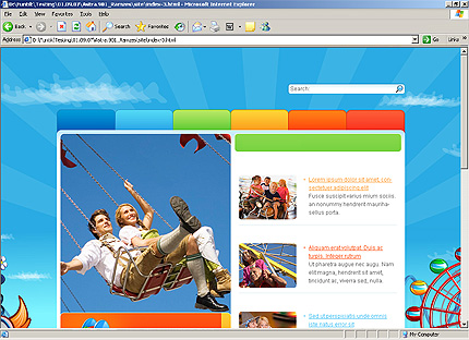 Website Template #25455