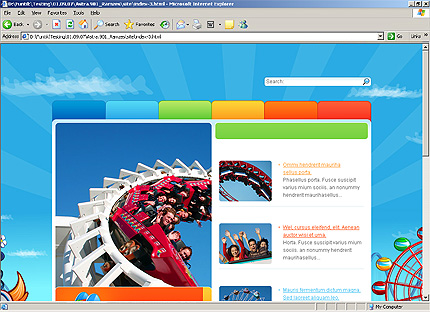 Website Template #25455