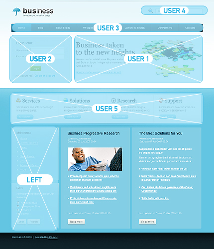 Website Template #25479