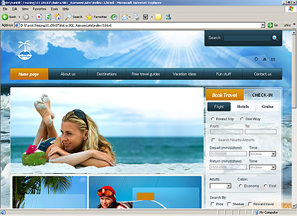 Website Template #25511