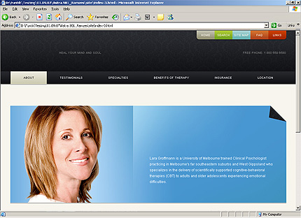 Website Template #25547