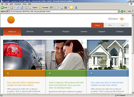 Website Template #25555
