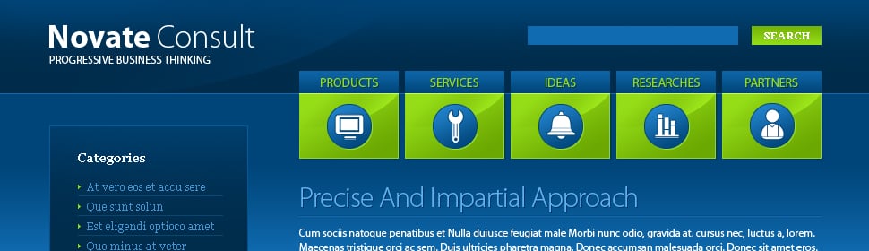 Website Template #25567