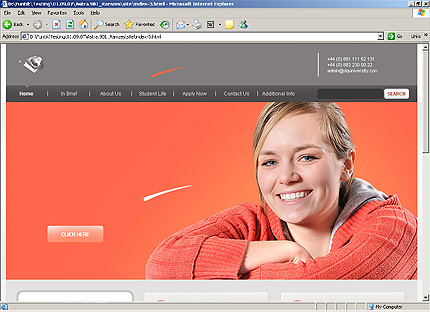 Website Template #25571