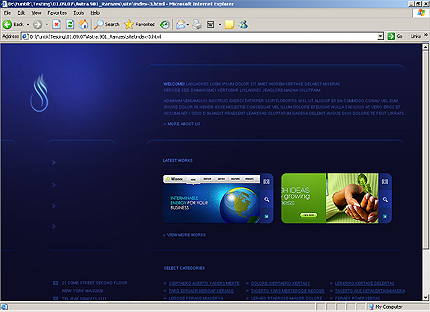 Website Template #25572