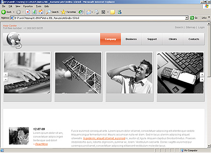Website Template #25578