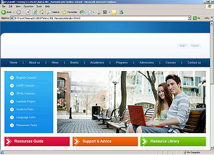 Website Template #25614
