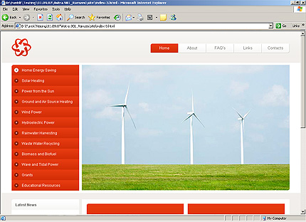 Website Template #25616