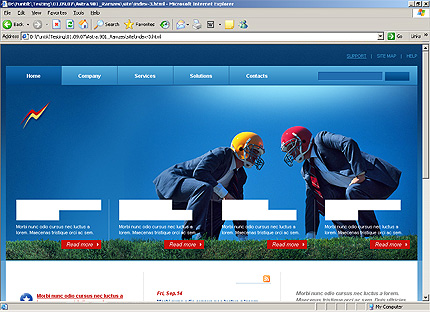 Website Template #25617
