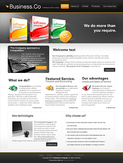 Website Template #25622