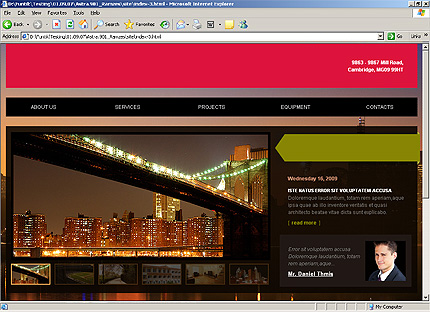 Website Template #25630