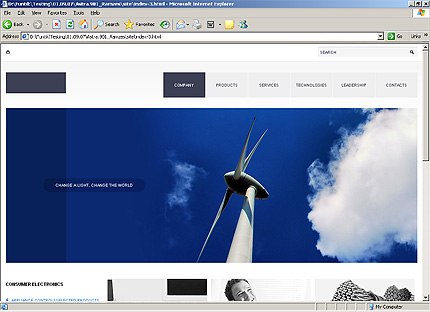 Website Template #25631
