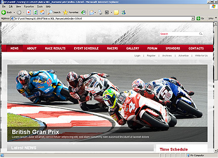 Website Template #25653