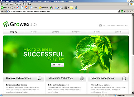 Website Template #25680