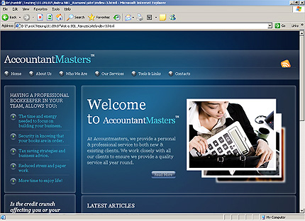Website Template #25684