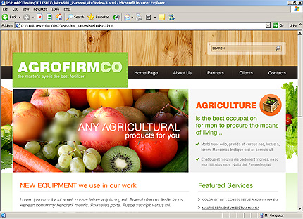 Website Template #25698