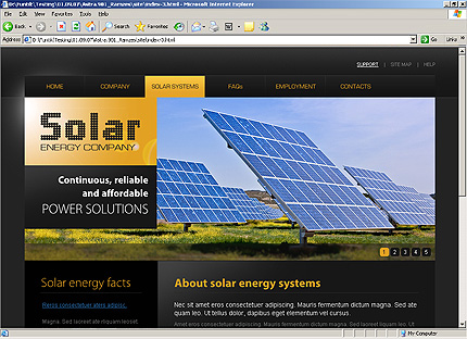 Website Template #25713