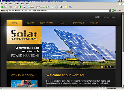 Website Template #25713