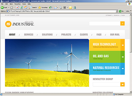 Website Template #25714