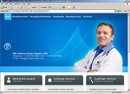 Website Template #25723