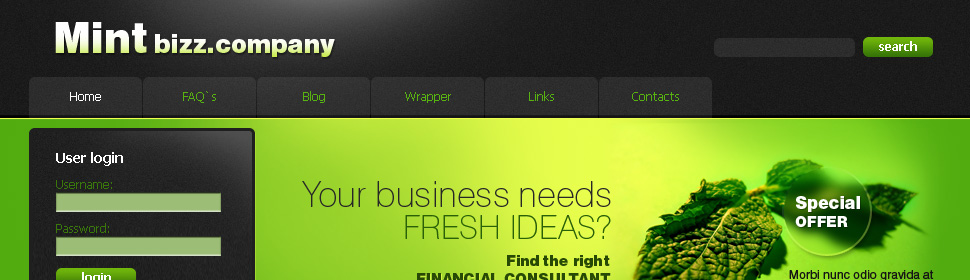Website Template #25734