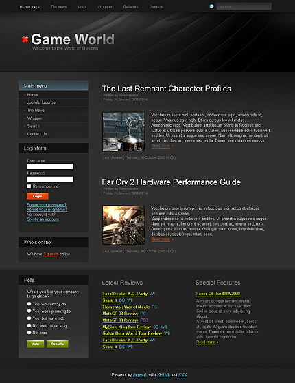 Website Template #25754