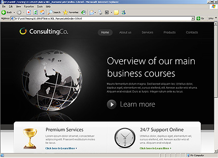 Website Template #25763