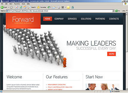 Website Template #25766