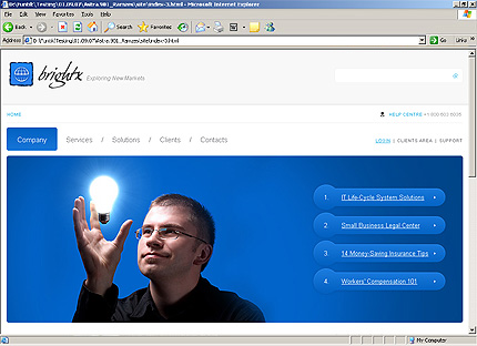 Website Template #25791