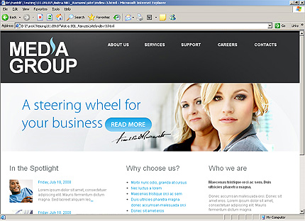 Website Template #25795