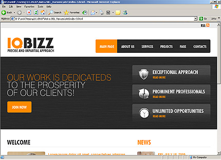 Website Template #25796