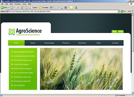 Website Template #25797