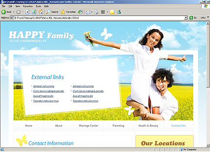 Website Template #25799