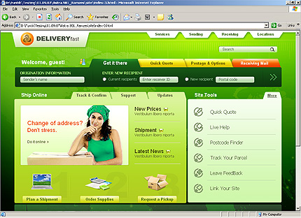 Website Template #25800