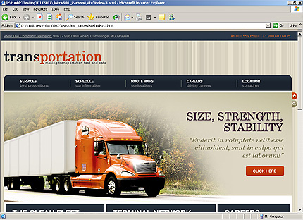 Website Template #25803