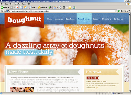 Website Template #25804