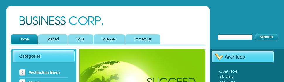 Website Template #25822