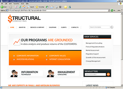 Website Template #25826