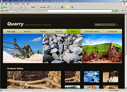 Website Template #25828
