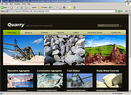 Website Template #25828