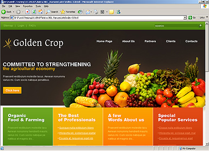 Website Template #25860