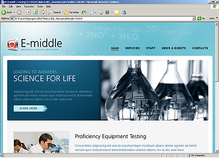 Website Template #25866