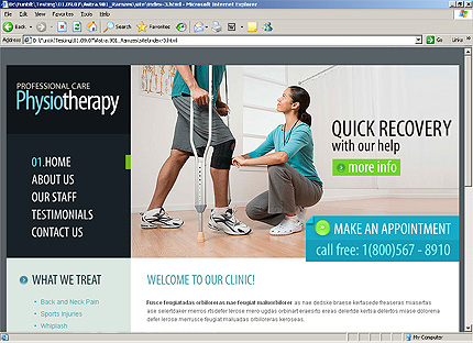 Website Template #25869