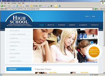 Website Template #25890