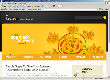 Website Template #25896