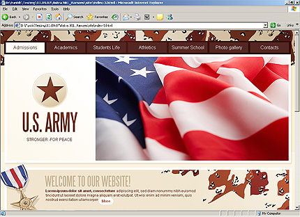 Website Template #25900