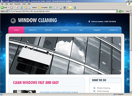Website Template #25901