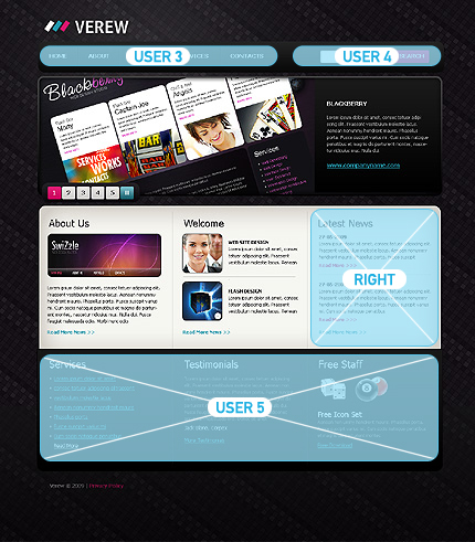 Website Template #25920